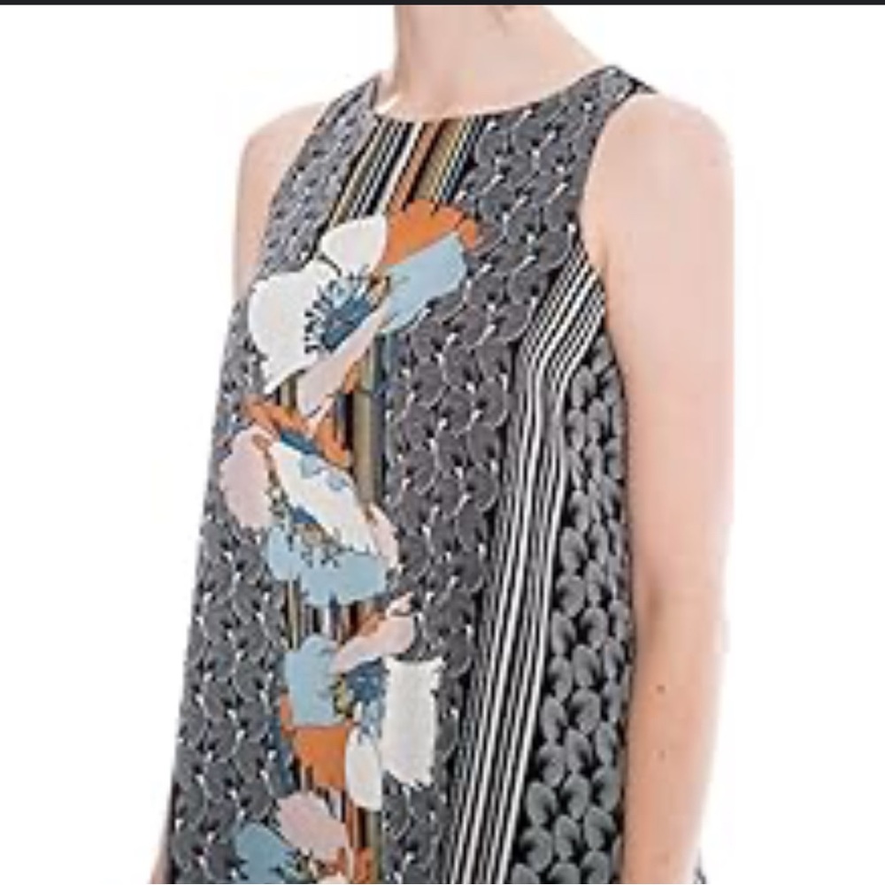 Max Studio Black and White Patterned Dress